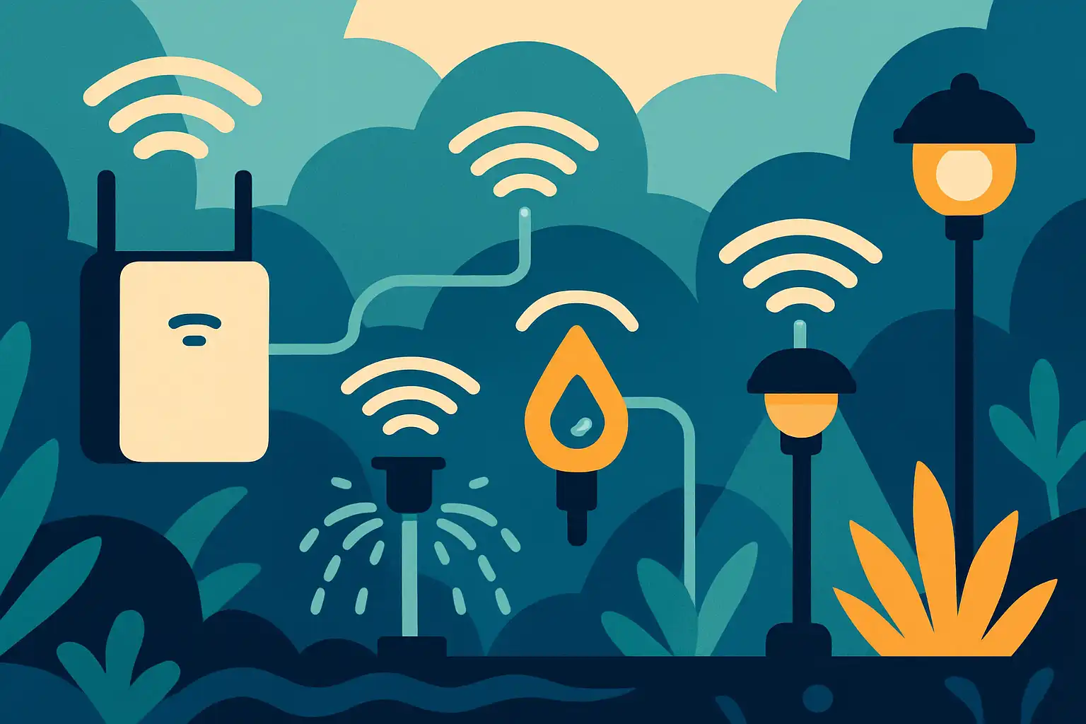 Maak van je tuin een slimme oase: hoe wifi‑versterkers je slimme bewatering, sensoren en buitenverlichting betrouwbaarder maken