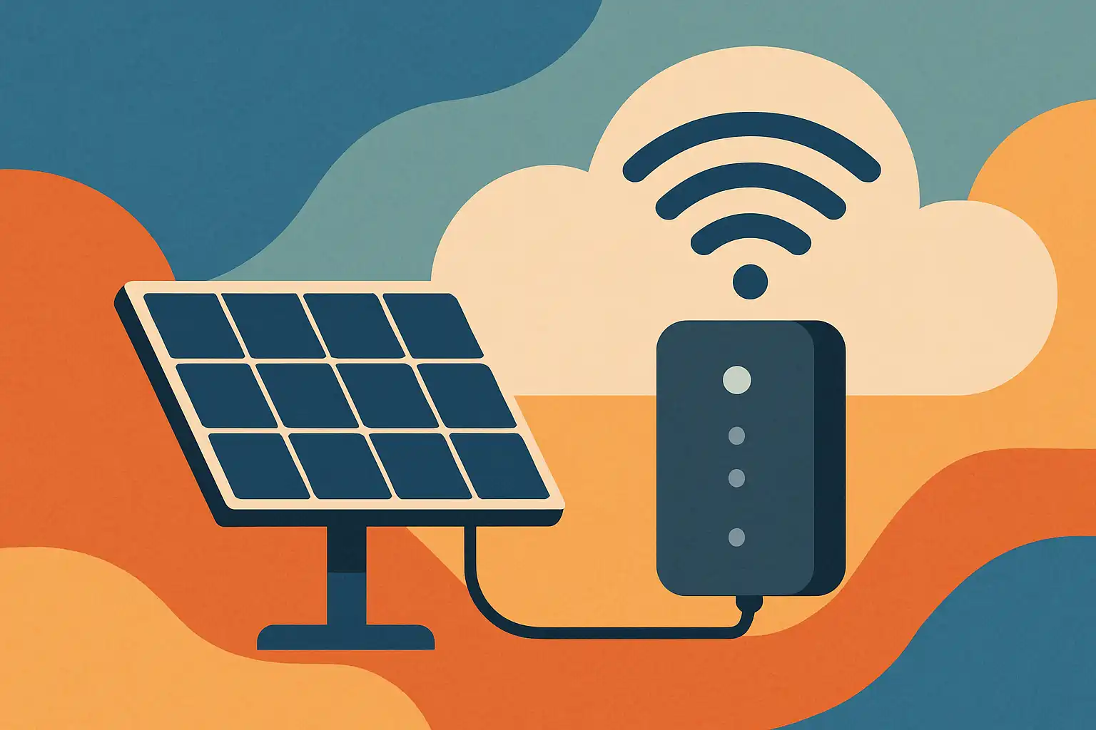 Off-grid wifi: zo koppel je een zonnepaneel aan je wifi versterker voor internet zonder stopcontact