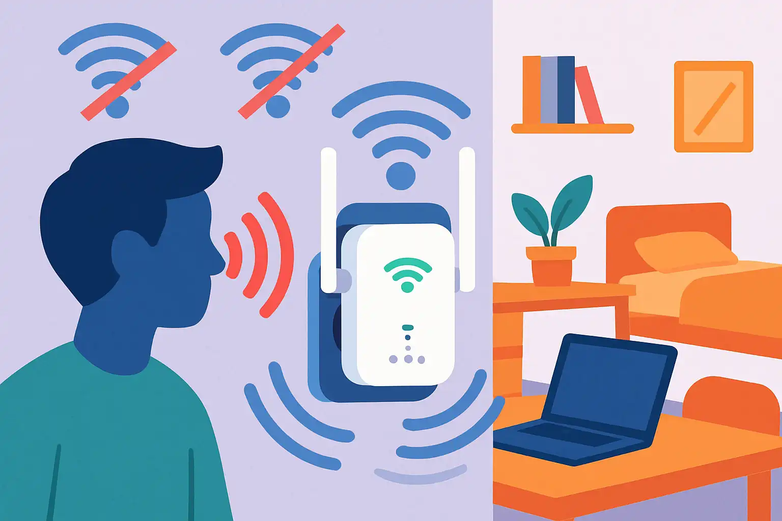 Studentenkamer wifi hacks: zo tem je stampvolle campussignalen met een mini wifi versterker