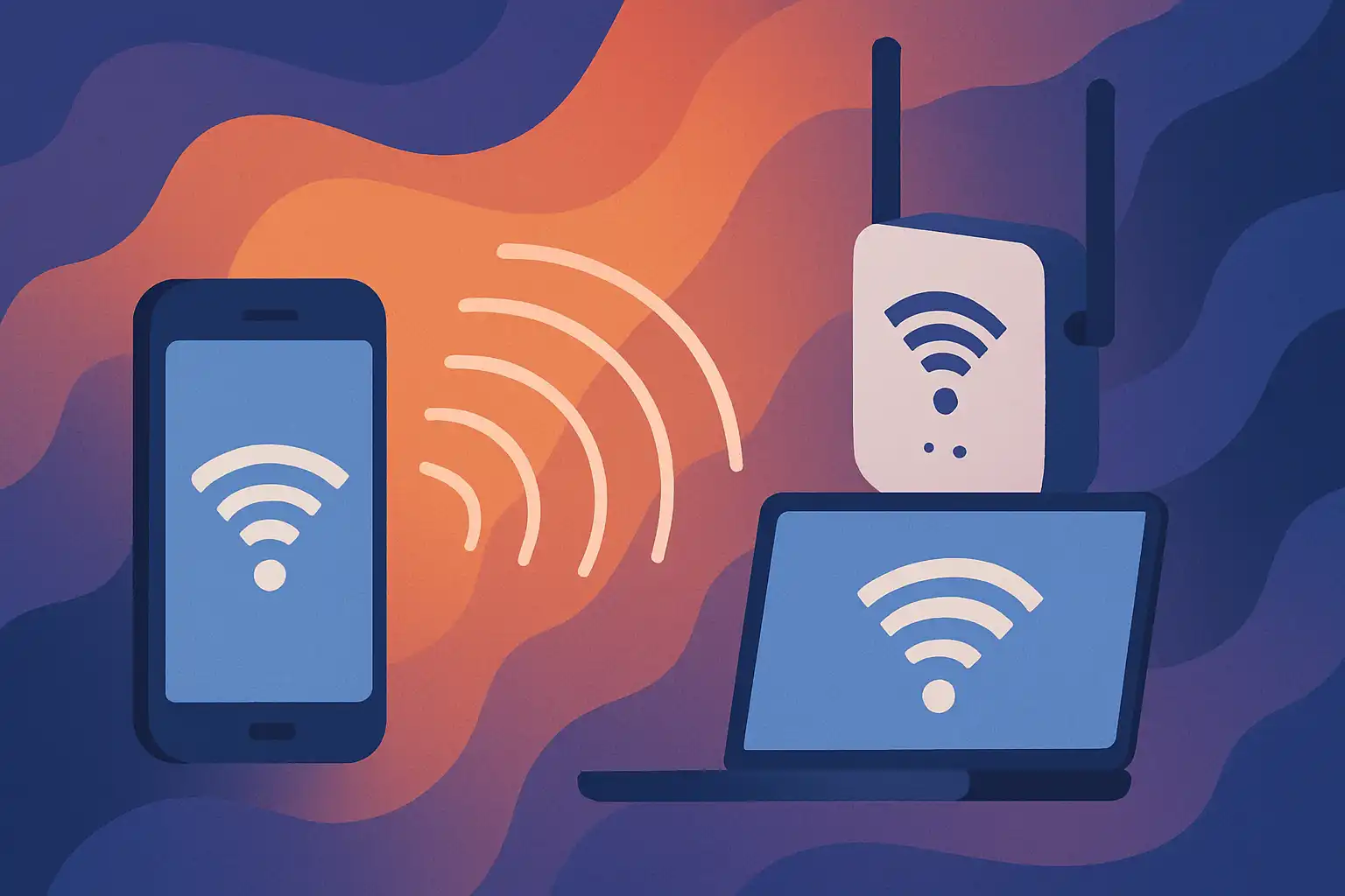 Waarom je telefoon vaak slechtere wifi heeft dan je laptop en hoe je je versterker daarop afstemt