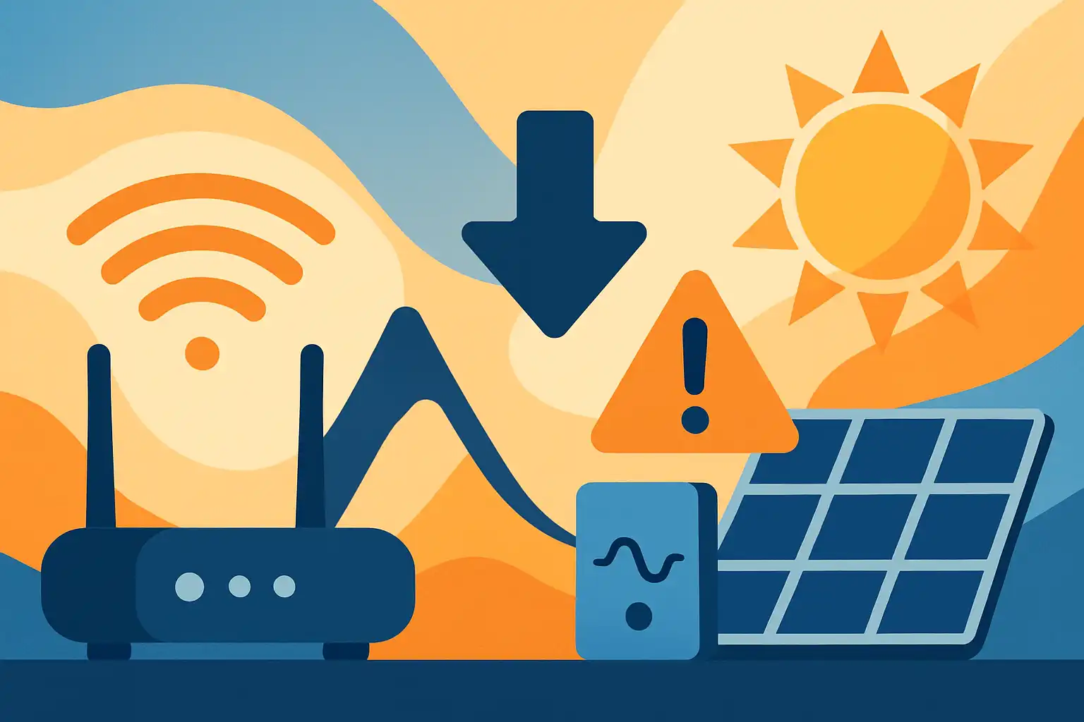 Waarom je wifi-versterker moeite heeft met zonnepanelen en omvormers (en zo los je het op)