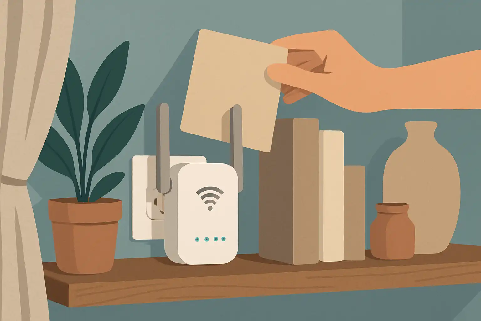 Zo verberg je je wifi versterker zonder snelheid te verliezen: stylingtips en plaatsingsregels