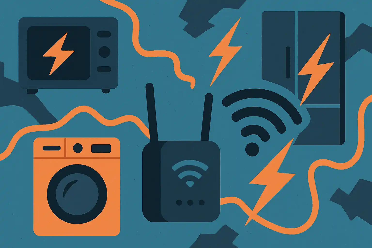 Zo versla je elektronische storingen: hoe huishoudelijke apparaten jouw wifi-versterker saboteren en wat je eraan doet