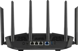 ASUS 90IG0A30-MO9C00 draadloze router 2.5 Gigabit Ethernet Tri-band (2,4 GHz / 5 GHz / 6 GHz) Zwart