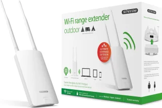 Sitecom WLX-2100 - Outdoor Hotspot Repeater - Ideaal voor campings en havens