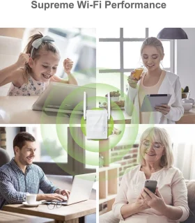 Solacis Wifi versterker stopcontact - Wifi versterker - Wifi repeater - Wifi stopcontact - Wifi verbeteren - Betere wifi - Must have voor een betere wifi in huis!