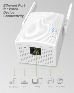 Solacis Wifi versterker stopcontact - Wifi versterker - Wifi repeater - Wifi stopcontact - Wifi verbeteren - Betere wifi - Must have voor een betere wifi in huis!
