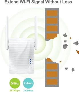 Solacis Wifi versterker stopcontact - Wifi versterker - Wifi repeater - Wifi stopcontact - Wifi verbeteren - Betere wifi - Must have voor een betere wifi in huis!