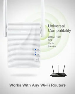 Solacis Wifi versterker stopcontact - Wifi versterker - Wifi repeater - Wifi stopcontact - Wifi verbeteren - Betere wifi - Must have voor een betere wifi in huis!