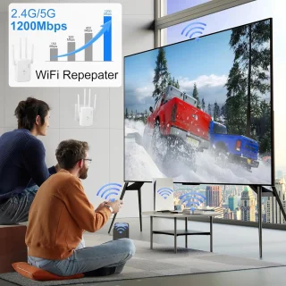 Solacis Wifi versterker stopcontact - Wifi versterker - Wifi repeater - Wifi stopcontact - Wifi verbeteren - Betere wifi - Must have voor een betere wifi in huis!