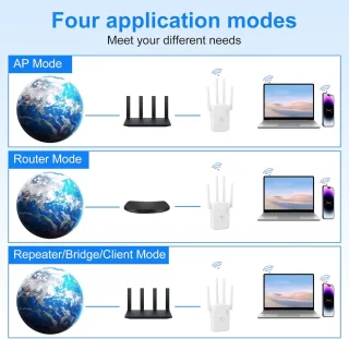 Solacis Wifi versterker stopcontact - Wifi versterker - Wifi repeater - Wifi stopcontact - Wifi verbeteren - Betere wifi - Must have voor een betere wifi in huis!