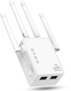 Solacis Wifi versterker stopcontact - Wifi versterker - Wifi repeater - Wifi stopcontact - Wifi verbeteren - Betere wifi - Must have voor een betere wifi in huis!