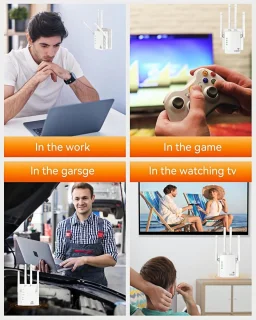 Solacis Wifi versterker stopcontact - Wifi versterker - Wifi repeater - Wifi stopcontact - Wifi verbeteren - Betere wifi - Must have voor een betere wifi in huis!
