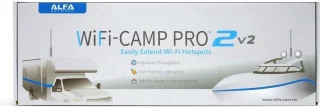 Alfa Network WiFi Camp Pro 2V2 WiFi versterking & Hotspot - voor de camper, caravan, boot, tuin en boerderij