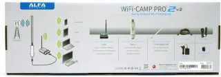 Alfa Network WiFi Camp Pro 2V2 WiFi versterking & Hotspot - voor de camper, caravan, boot, tuin en boerderij