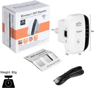 Wifi Versterker - Stopcontact Repeater Draadloos - Extender