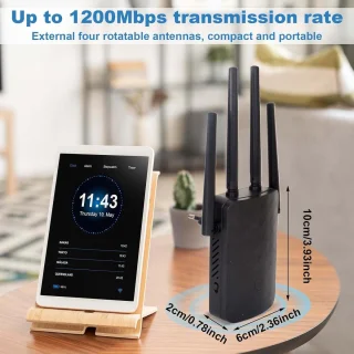 Solacis Wifi versterker stopcontact - Wifi versterker - Wifi repeater - Wifi stopcontact - Wifi verbeteren - Betere wifi - Must have voor een betere wifi in huis!