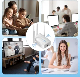 Solacis Wifi versterker stopcontact - Wifi versterker - Wifi repeater - Wifi stopcontact - Wifi verbeteren - Betere wifi - Must have voor een betere wifi in huis!