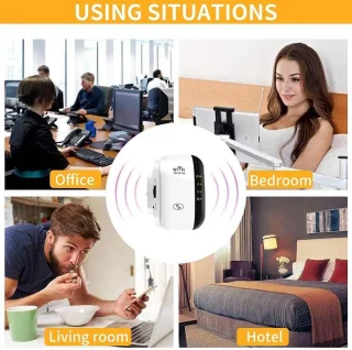 Solacis Wifi versterker stopcontact - Wifi versterker - Wifi repeater - Wifi stopcontact - Wifi verbeteren - Betere wifi - Must have voor een betere wifi in huis!
