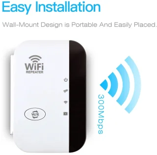 300Mbps Draadloze WiFi Repeater 802.11n Wit