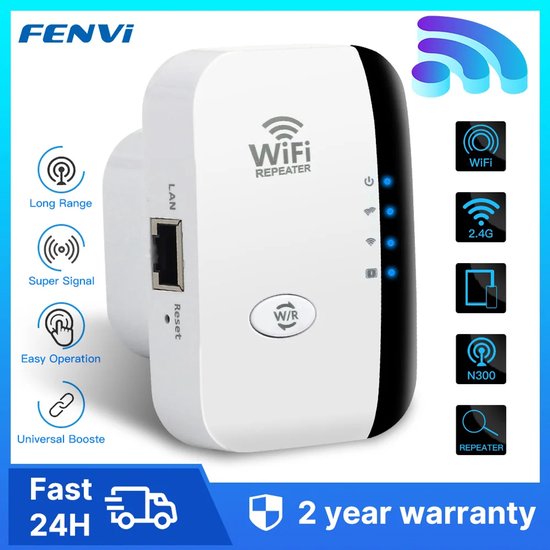300Mbps Draadloze WiFi Repeater 802.11n Wit review