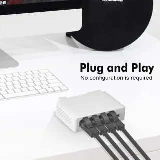 4-Poorts PoE Extender