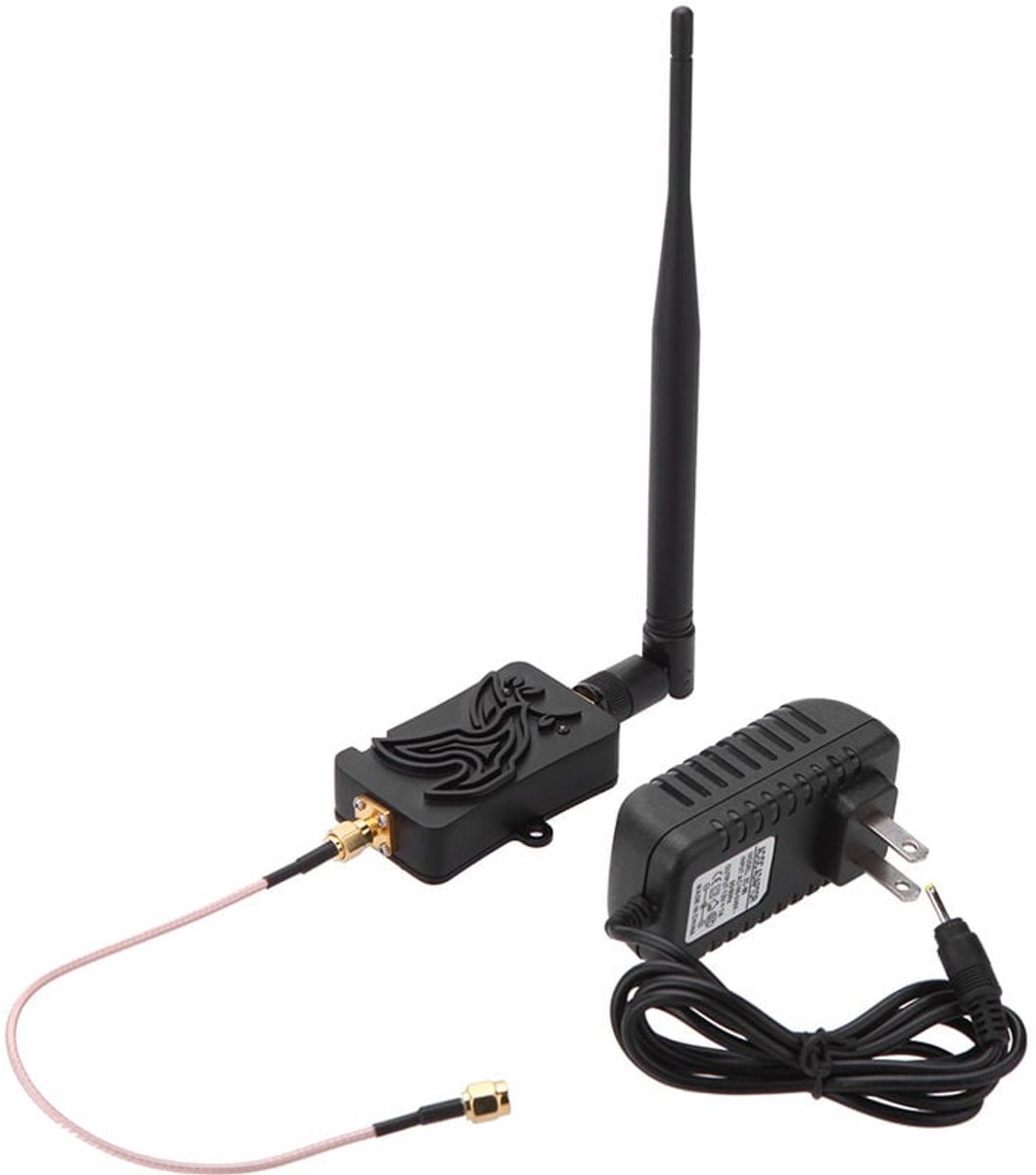 De 4W 802.11B/g/N WIFI 2.4GHz WLAN Zigbee BT Draadloze Signaalversterker Router in één oogopslag