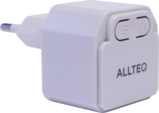 Allteq Wifi Repeater Wit met RJ45 Access Point