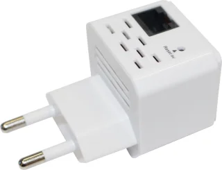 Allteq Wifi Repeater Wit met RJ45 Access Point