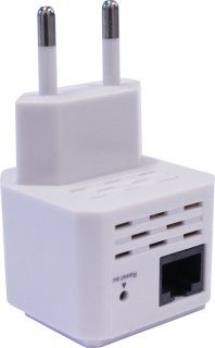 Allteq Wifi Repeater Wit met RJ45 Access Point