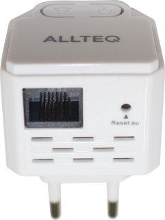 Allteq Wifi Repeater Wit met RJ45 Access Point