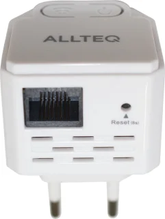 Allteq Wifi Repeater Wit met RJ45 Access Point