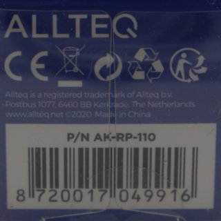 Allteq Wifi Repeater Wit met RJ45 Access Point