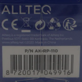 Allteq Wifi Repeater Wit met RJ45 Access Point