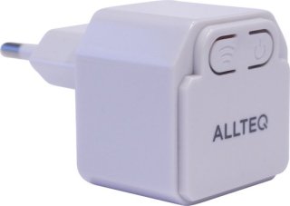 Allteq Wifi Repeater Wit met RJ45 Access Point