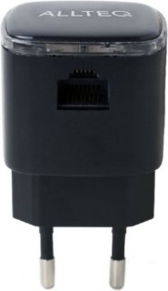 Allteq Wifi Repeater Zwart