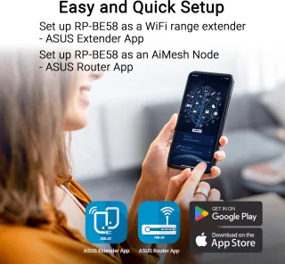 ASUS RP-BE58 WiFi 7 Repeater Dual-Band