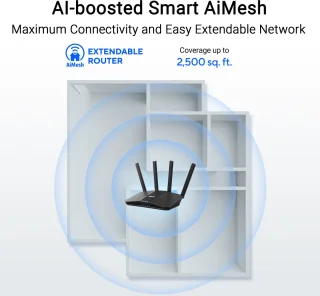 ASUS RT-BE82U - Draadloze router