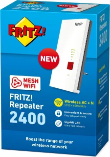 AVM FRITZ!Repeater 2400 AC WiFi 5 Dual Band