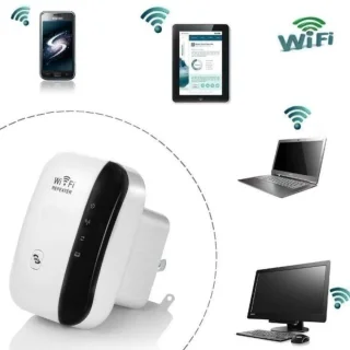 CRTV Wifi Versterker Stopcontact 300Mbps Wit