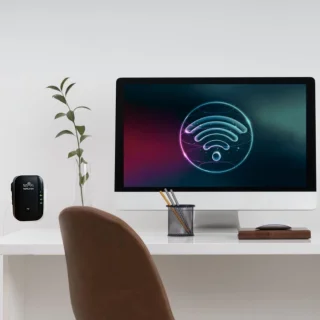 CRTV Wifi Versterker Stopcontact 300Mbps Zwart