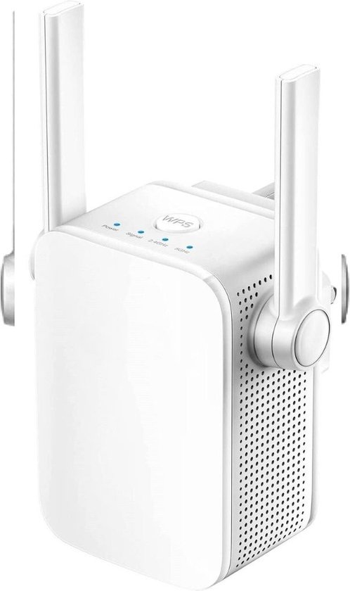 DD Wifi Versterker Stopcontact Repeater 1200 Mbps Wit