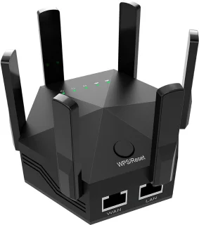 De Draadloze WiFi-signaalversterker (repeater) in één oogopslag