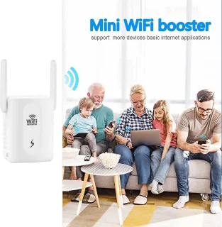 DrPhone BoostWave WiFi Versterker 300 Mbps 2.4GHz Wit