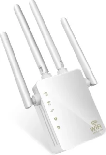 DrPhone WR4 Pro Dual Band Wifi Versterker 1200Mbps Wit
