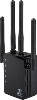 DrPhone WR4 Pro Wifi Versterker Dual Band Zwart