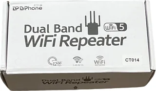 DrPhone WR5 Dual Band Wifi Versterker Range Extender Router Wit
