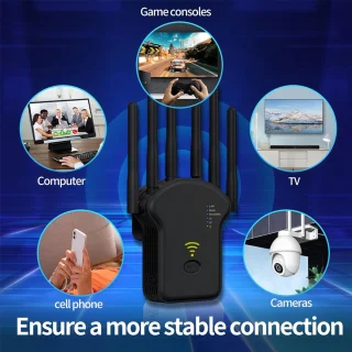 Dutchers® WiFi Versterker Stopcontact