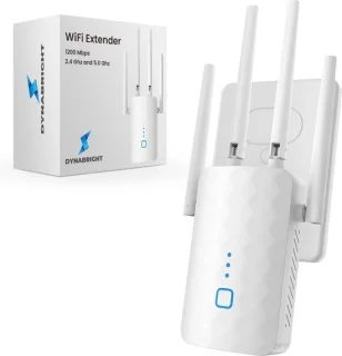 DynaBright WiFi Versterker Stopcontact Dual-Band 1200 Mbit/s
