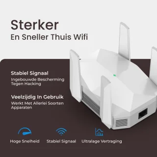 DynaBright WiFi Versterker Stopcontact